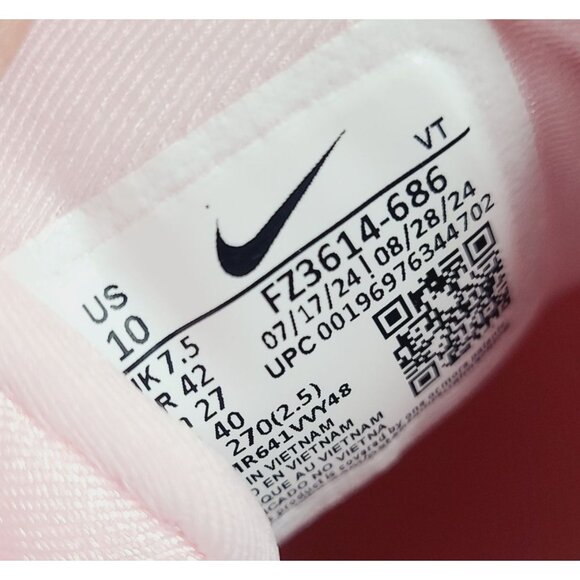 NEW Nike Womens Air VaporMax Plus Shoes FZ3614-686 Size 10 Pink Foam - Picture 7 of 8